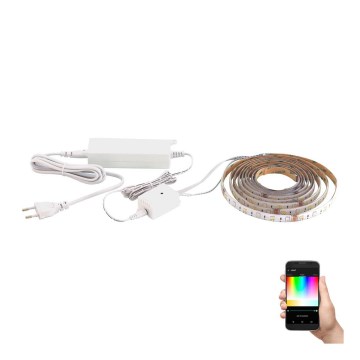 Eglo - LED RGB CCT світлодіодна стрічка 5m STRIPE-C LED/16W/230V