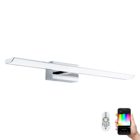 Eglo - LED RGB Димерне освітлення ванної кімнати LED/15,6W/230V IP44 + ДУ