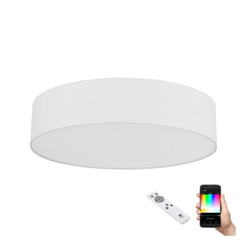 Eglo - LED RGB димерний стельовий світильник ROMAO-C LED/33W/230V + ПУ