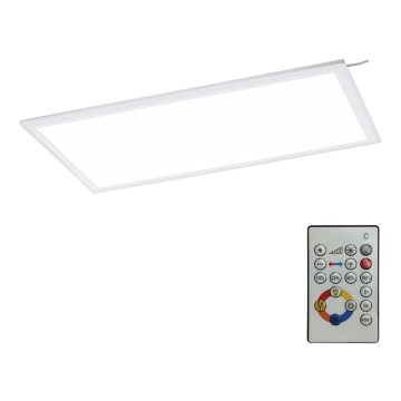 Eglo - LED RGB Панель з регулюванням яскравості LED/21W/230V + пульт дистанційного керування