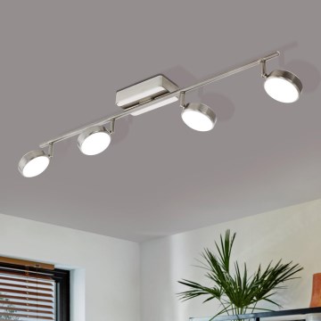 Eglo - LED RGB Точковий світильник з регулюванням яскравості CORROPOLI-C 4xLED/5W/230V