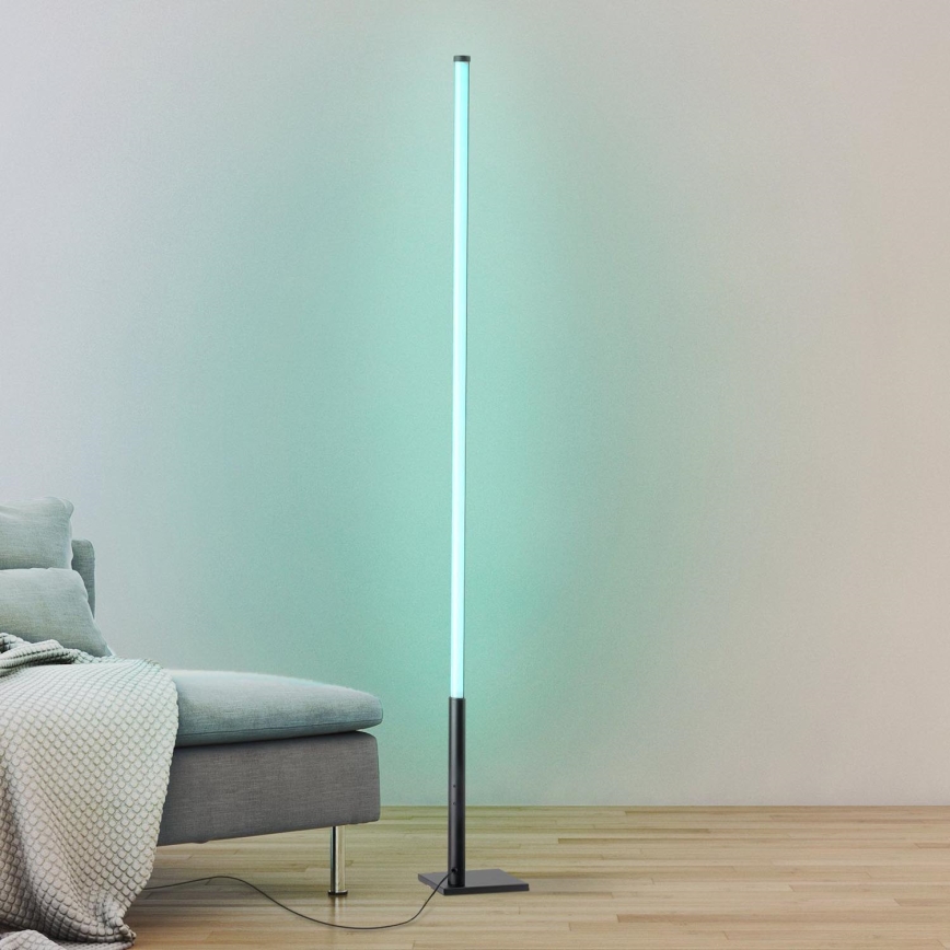 Eglo - LED RGB Торшер з регулюванням яскравості LED/13,5W/230V 2700-6500K + дистанційне керування