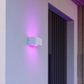 Eglo - LED RGBW диммируемый наружный настенный светильник LED/10Вт/230В 2700-6500К IP55 белый