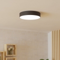 Eglo - LED RGBW диммируемый потолочный светильник LED/15 Вт/230 В 2700–6500 К Ø 39 см черный
