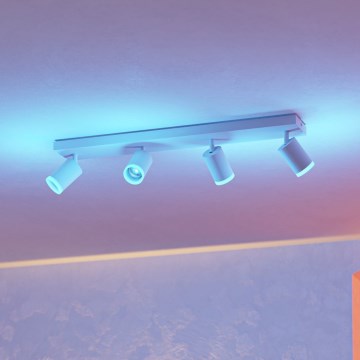 Eglo - LED RGBW диммируемый точечный светильник 4xLED/3,7W/230V 2700-6500K белый