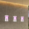 Eglo - LED RGBW Підвісна люстра з регулюванням яскравості 3xLED/3,7W/230V 2700-6500K білий ZigBee