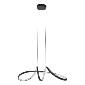 Eglo - LED RGBW Підвісна люстра з регулюванням яскравості LED/22W/230V 2700-6500K чорний