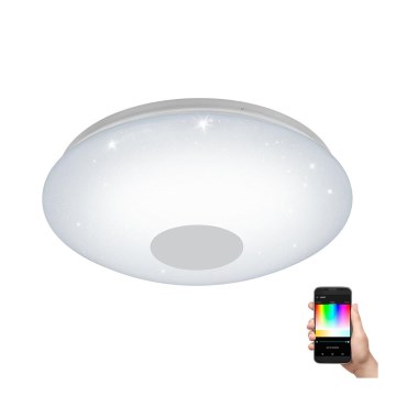Eglo - LED RGBW Стельовий LED світильник з регулюванням яскравості VOLTAGO-C LED/17W/230V