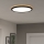 Eglo - LED RGBW Стельовий світильник для ванної з регулюванням яскравості LED/18,5W/230V 2700-6500K діаметр 38,9см IP44 чорний ZigBee