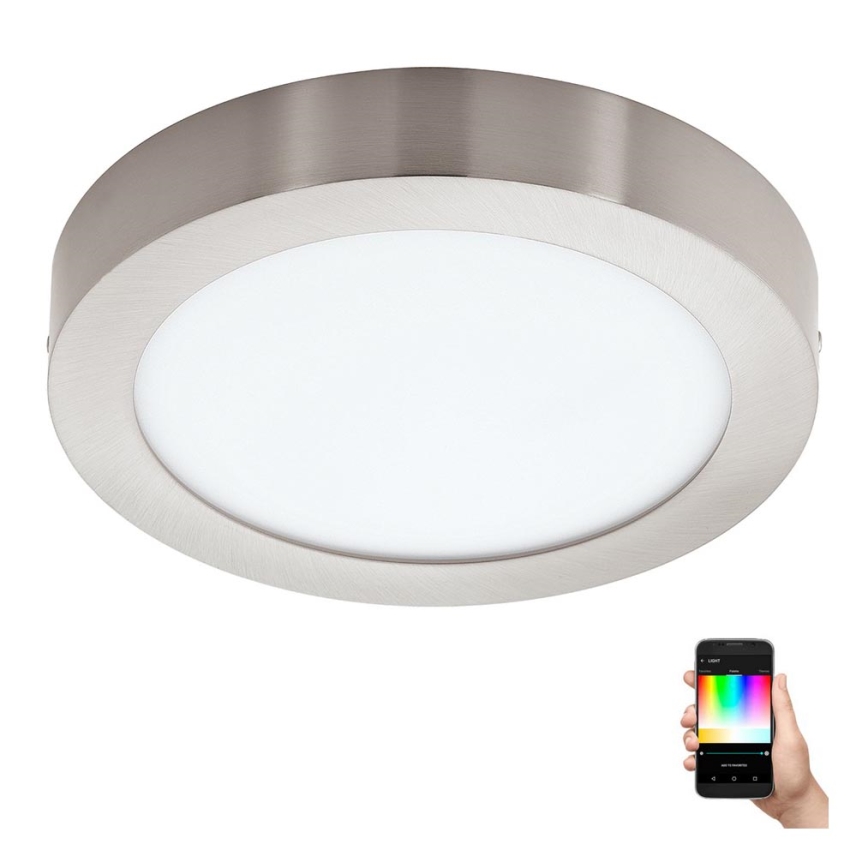 Eglo - LED RGBW Стельовий світильник з регулюванням яскравості FUEVA-C LED/15,6W/230V Bluetooth