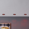 Eglo - LED RGBW Стельовий вбудований світильник з регулюванням яскравості LED/4,7W/230V чорний