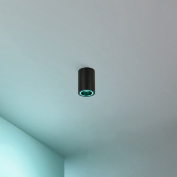 Eglo - LED RGBW Точковий світильник з регулюванням яскравості LED/4,9W/230V 2700-6500K чорний