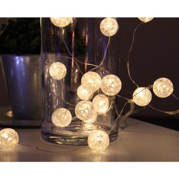 Eglo - LED Різдвяна гірлянда15xLED/3xAA 1,4m