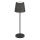 Eglo - LED сенсорна регульована акумуляторна настільна лампа LED/3,8W/5V 2400/3000/4000K 2000 mAh чорна