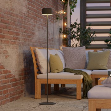 Eglo - LED сонячна заряджувальна сенсорна підлогова лампа LED/2,8W/3,7V 1800 mAh IP44 зелена