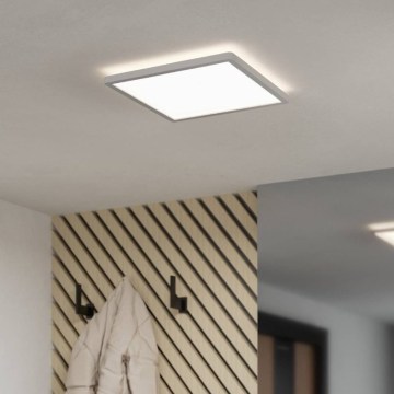 Eglo - LED стельовий світильник для ванної кімнати LED/16,4W/230V 29x29 cm IP54 білий