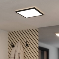 Eglo - LED стельовий світильник для ванної кімнати LED/20,2 Вт/230 В 39x39 см IP54 чорний