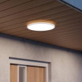 Eglo - LED стельовий світильник для ванної кімнати LED/20,2 Вт/230 В діаметр 39 см IP54 чорний