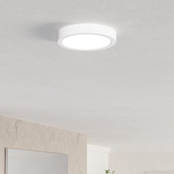 Eglo - LED стельовий світильник для ванної кімнати LED/7,5W/230V 2700/4000/6500K діам. 16,6 см IP44 білий