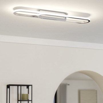 Eglo - LED стельовий світильник LED/20W/230V 2700/4000/6500K глянцевий хром