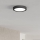 Eglo - LED стельовий світильник LED/7,5 Вт/230 В 2700/4000/6500 К діам. 16,6 см чорний