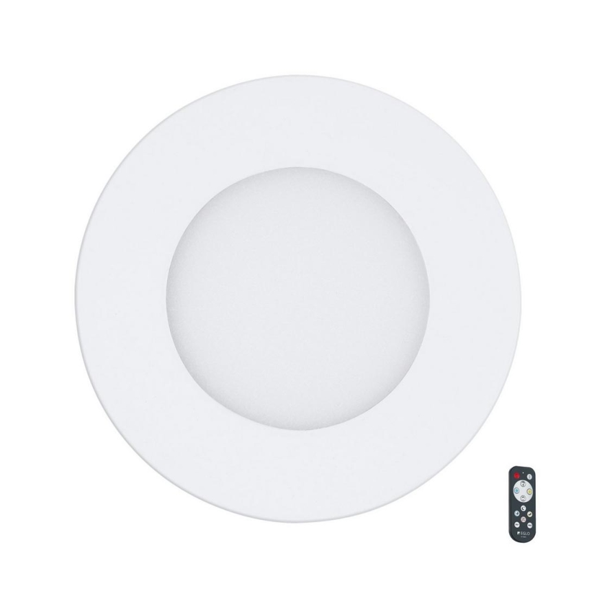 Eglo - LED Стельовий вбудований світильник з регулюванням яскравості LED/5W/230V + пульт дистанційного керування