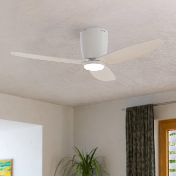 Eglo - LED Стельовий вентилятор LED/15W/230V + пульт дистанційного керування