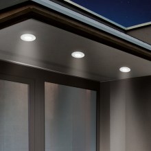 Eglo - LED світильник для ванної кімнати з підвісною стелею 1xGU10/5W/230V IP65