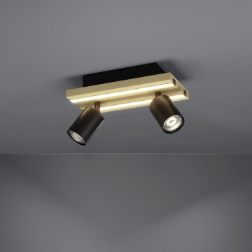 Eglo - LED точковий світильник 2xLED/2,2Вт/230В + 2xLED/1,2Вт + 2xLED/2Вт бежевий/чорний