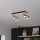 Eglo - LED точковий світильник 2xLED/4,2W/230V чорний/коричневий