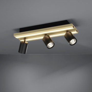 Eglo - LED точковий світильник 3xLED/2,2W/230V + 2xLED/1,2W + 2xLED/2W бежевий/чорний