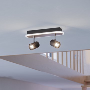 Eglo - LED точковий світильник LED/12W/230V коричневий/чорний