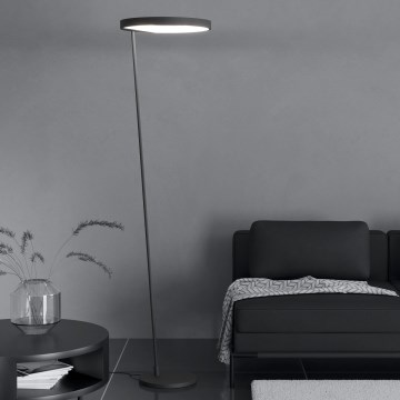 Eglo - LED Торшер з регулюванням яскравості LED/23W/230V 3000K чорний