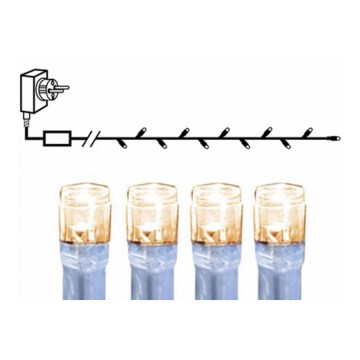 Eglo - LED уличная гирлянда, 160 светодиодов, 16 м, IP44, тёплый белый