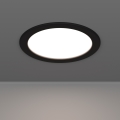 Eglo - LED вбудований світильник для ванної кімнати LED/10,5W/230V 2700/4000/6500K діам. 16,8 см IP44 чорний