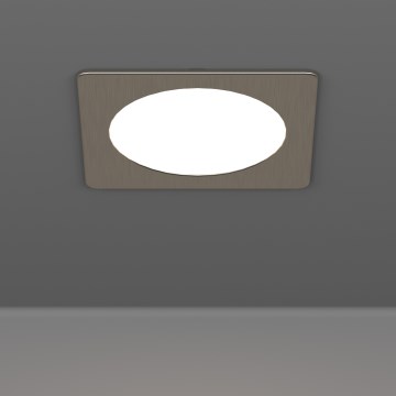 Eglo - LED вбудований світильник LED/6,3W/230V 2700/4000/6500K 11,9x11,9 cm матовий хром