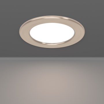 Eglo - LED встраиваемый потолочный светильник LED/6,3W/230V 2700/4000/6500K диаметр 11,9 см матовый хром