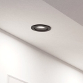 Eglo - LED встраиваемый точечный светильник 1xGU10/4,5W/230V черный