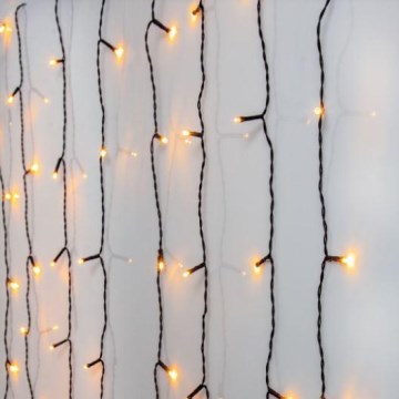 Eglo - LED вулична різдвяна завіса 120xLED 1,3m IP44 теплий білий