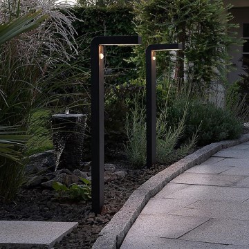 Eglo - LED Външно соларно осветление със сензор 18xLED/0,2W/3,7V 2200 mAh IP44