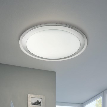 Eglo - LED з регульованою яскравістю Настінний / стельовий світильник COMPETA-C LED/17W/230V
