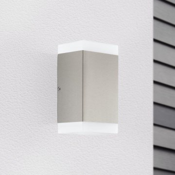 Eglo - LED Зовнішній настінний світильник 2xGU10/4,6W/230V IP44