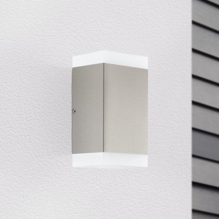 Eglo - LED Зовнішній настінний світильник 2xGU10/4,6W/230V IP44