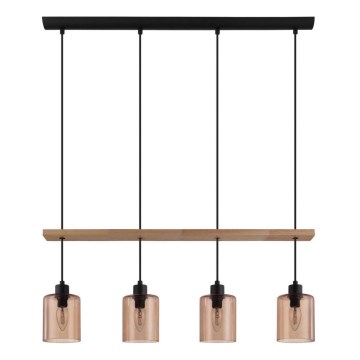 Eglo - Люстра на мотузці 4xE14/40W/230V