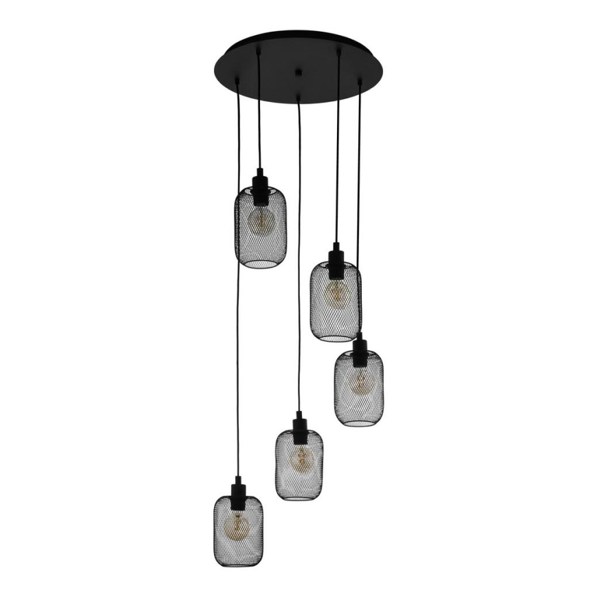 Eglo - Люстра на мотузці 5xE27/60W/230V