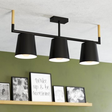 Eglo - Люстра на стрижні 3xE27/40W/230V