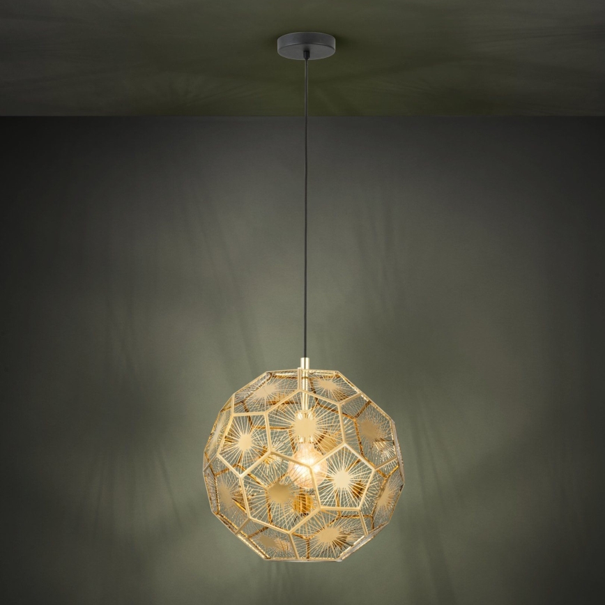 Eglo - Люстра на тросе SKOURA 1xE27/60W/230V ⌀ 41 см
