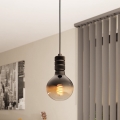 Eglo - Люстра на тросі 1xE27/40W/230V чорна