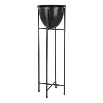 Eglo - Металевий горщик для квітів 73x23,5 см чорний