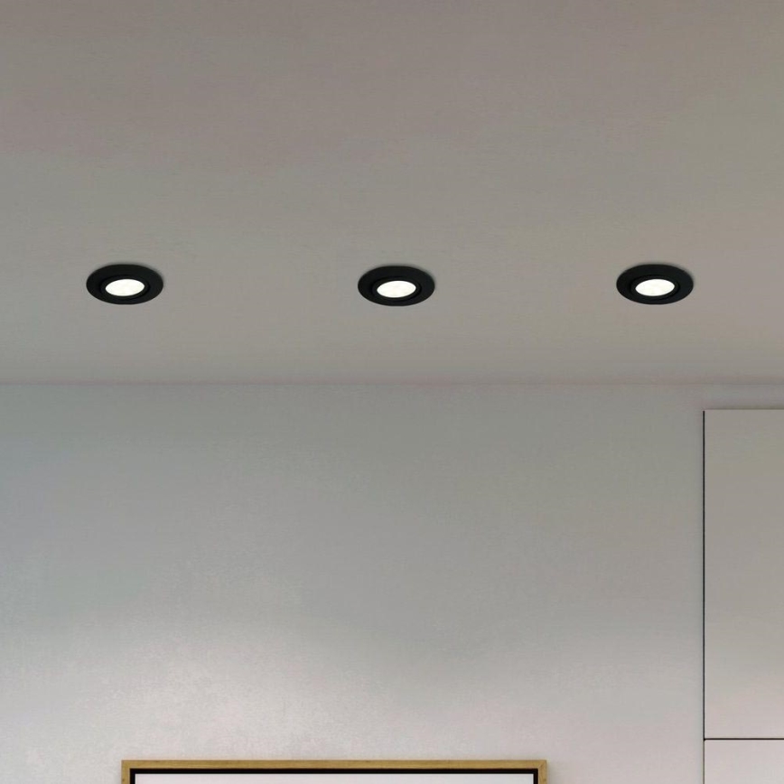 Eglo - НАБІР 3x LED Вбудоване світильник з димером PINEDA LED/5,5W/230V